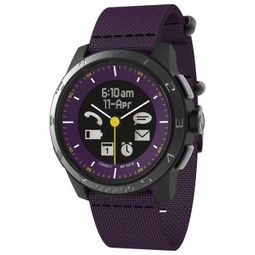 咕咕表watch 2代 一款功能全面、风格时尚的紫色智能手环表